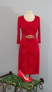 Красное нарядное платье, Киев, Украина