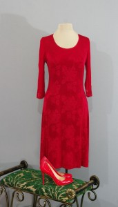 Красное нарядное платье, Киев, Украина