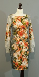 Цветочное платье из ткани коллекции Dolce Gabbana, Киев, Украина