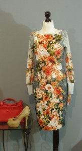 Теплое платье с цветами, Киев, Украина