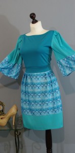 бирюзовое платье фото