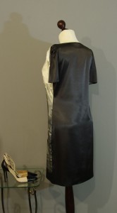 Шелковое платье с фотопринтом