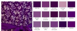 подобрать платье по цветотипу фиолетовый