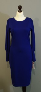 Теплое платье цвета индиго от дизайнера Юлии, Платье-терапия Киев (31)