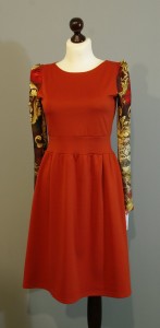 Рыжее платье дизайнера Юлии, Платье-терапия Киев (5)