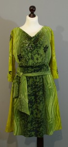 Зеленое платье дизайнера Юлии, Платье-терапия Киев (65)