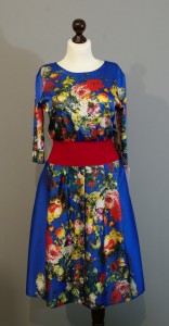 Шелковое платье от дизайнера Юлии, Платье-терапия Киев lucky-gift (133)