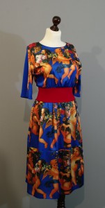 Шелковое платье от дизайнера Юлии, Платье-терапия Киев lucky-gift (137)