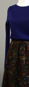 синее платье от дизайнера Юлии, Платье-терапия Киев lucky-gift (176)