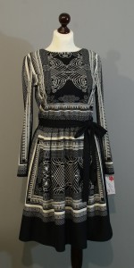 Теплое платье с пышной юбкой от дизайнера Юлии, Платье-терапия Киев lucky-gift (185)