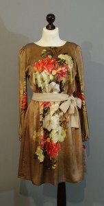 Шелковое платье от дизайнера Юлии, Платье-терапия Киев lucky-gift (240)