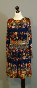 Теплое платье с цветами купить интернет-магазин Украина (121)