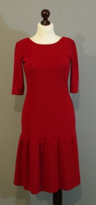 Красное платье с воланом купить на сайте Платье-терапия (61)