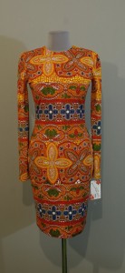 Оранжевое платье-карандаш Украина купить интернет (197)