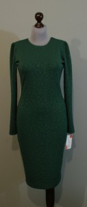 Зеленое платье-карандаш длины миди, Украина купить интернет (68)