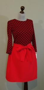 купить платье красное с пышной юбкой (2)