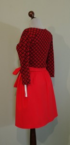 купить платье красное с пышной юбкой (5)