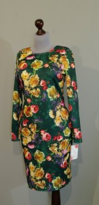 купить платье малахитовое с цветами (2)