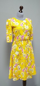 желтое весеннее платье купить Украина (103)