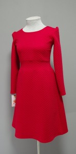 красное стеганое платье купить Украина (18)