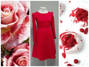 красное стеганое платье от Платье-терапия (4)