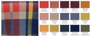 цветотип подбор одежды синий розовый кварц коралл бордо желтый