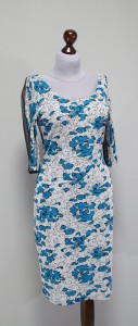 купить серое платье с синими цветами (2)