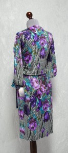платье с фиолетовыми цветами фото (104)
