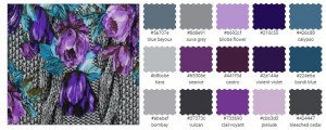 цветотип одежда цвет фиолетовый бирюзовый черный серый