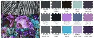 цветотип одежда цвет черный серый фиолетовый бирюзовый