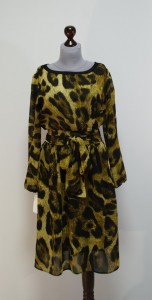 Воздушное платье из леопардовой ткани (ягуар), Платье-терапия, Украина