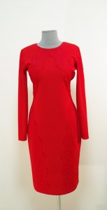 Красное платье по фигуре купить