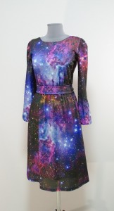 Платье с фото вселенной
