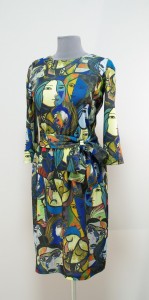 Платье с модным принтом картины Пикассо Киев